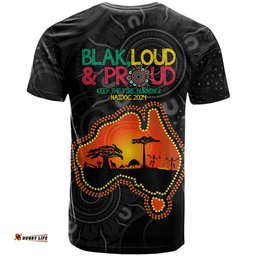 blak loud and proud naidoc 2024 t shirt indigenous aboriginal