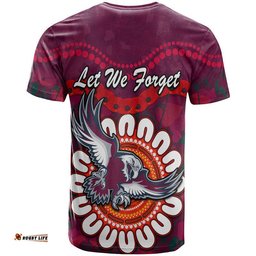 sea eagles rugby anzac t shirt camouflage poppy