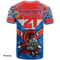 custom nrl knight t shirt proud newcastle aboriginal vibe