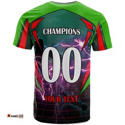 rabbitohs rugby t shirt custom final series champions rabbitohs rugby league player and number t shirt