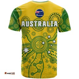 cricket australia t shirt aussie 2022 indigenous special version