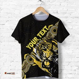 custom personalised richmond t shirt power tigers indigenous