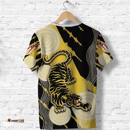 custom personalised richmond t shirt power tigers indigenous