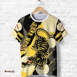 custom personalised richmond t shirt power tigers indigenous