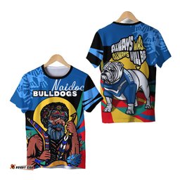 australia bulldogs naidoc week rugby t shirt indigenous special style