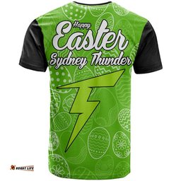 sydney thunder cricket happy easter day t shirt simple style