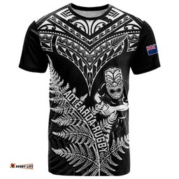 new zealand silver fern rugby t shirt go all black world cup