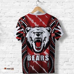 custom personalised indigenous bears t shirt north sydney bring back