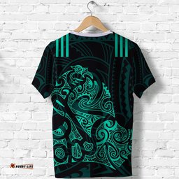 aotearoa super rugby t shirt maori kiwi turquoise
