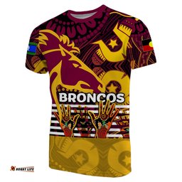 custom personalised naidoc brisbane broncos t shirt naidoc patterns