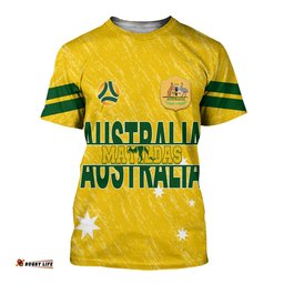 australia soccer t shirt world cup matildas sporty vibes