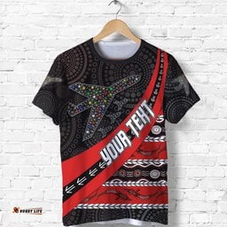 custom personalised naidoc essendon t shirt aboriginal bombers