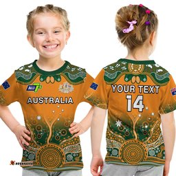 custom text and number australia rugby t shirt aussie sevens original indigenous