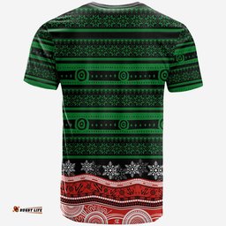 south sydney rabbitohs t shirt christmas mix aboriginal no1