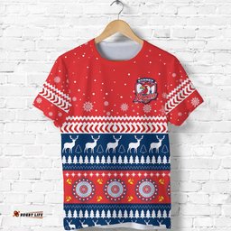 custom personalised roosters t shirt merry christmas sydney