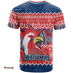 sydney aboriginal roosters christmas vibe t shirt