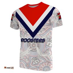 roosters aboriginal t shirt