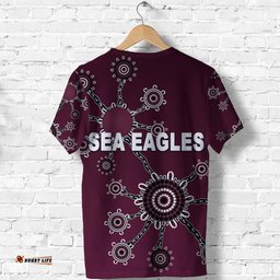 warringah t shirt sea eagles simple indigenous