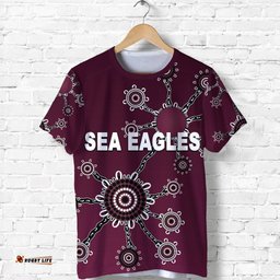 warringah t shirt sea eagles simple indigenous