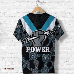 custom personalised port adelaide t shirt power