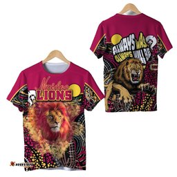 brisbane naidoc week t shirt lions sport style ver2