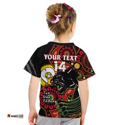 custom text and number panthers rugby naidoc 2023 t shirt for our elders aboriginal