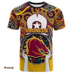 broncos rugby t shirt naidoc week 2022