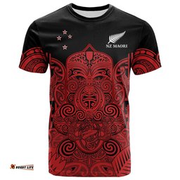new zealand tiki rugby t shirt nz maori koru pattern ver03