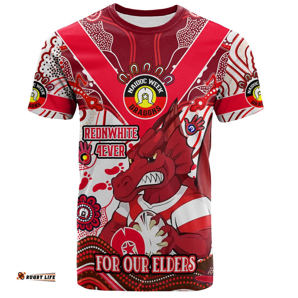 australia illawarra and st george naidoc week custom t shirt for our elders home jersey t shirt