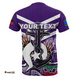 custom personalised naidoc fremantle t shirt freo torres strait islanders