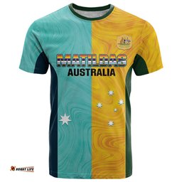 custom pride month matildas t shirt australia til its done mixed color