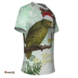 christmas kakapo new zealand t shirt