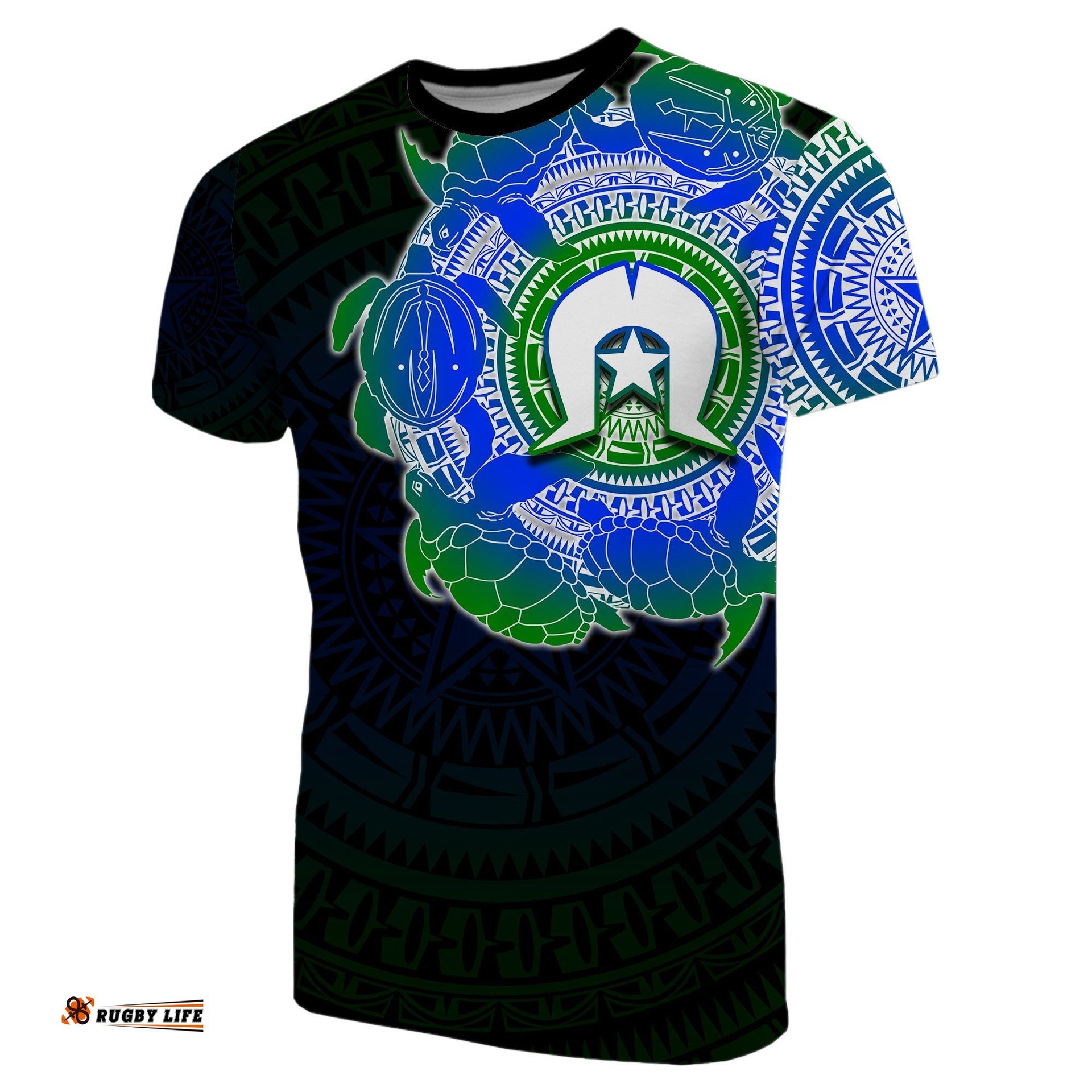torres strait islanders t shirt turtle circle