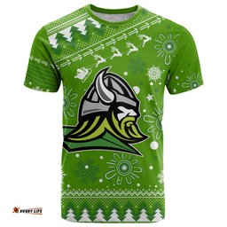 custom raiders rugby t shirt the mighty green machine 2023 christmas vibe