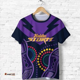 custom personalised melbourne storm naidoc week t shirt aboriginal simple style