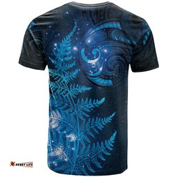 new zealand matariki t shirt blue milky way stars night sky