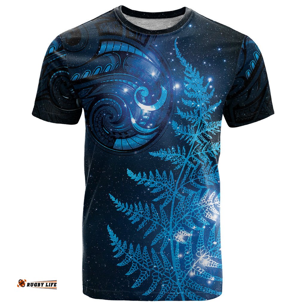 new zealand matariki t shirt blue milky way stars night sky