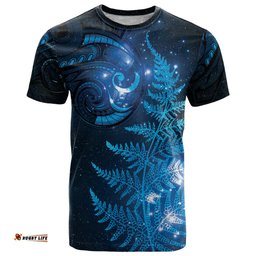 new zealand matariki t shirt blue milky way stars night sky