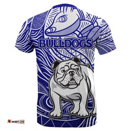 bulldogs t shirt tribal style