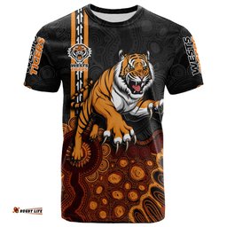 wests tigers aboriginal t shirt rugby indigenous kangaroo tracks nrl 0