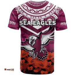 sea eagles rugby anzac 2023 rugby t shirt camouflage mix indigenous