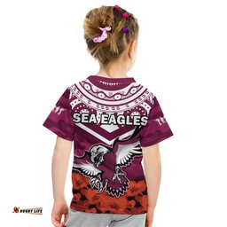 sea eagles rugby anzac 2023 rugby t shirt camouflage mix indigenous