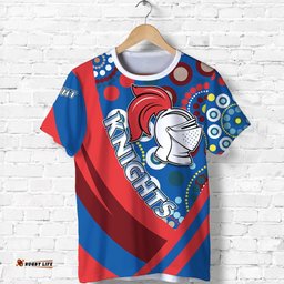 newcastle knights t shirt indigenous impressiveAmazing Aussie