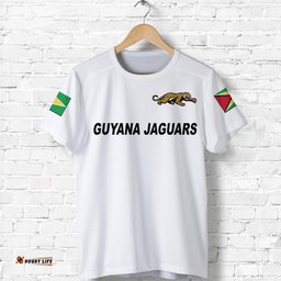 custom personalised guyana cricket jaguars t shirt special style