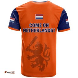 netherlands cricket t shirt dynamic version 2023