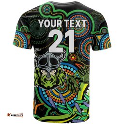 custom raiders rugby aboriginal art t shirt naidoc indigenous tribal