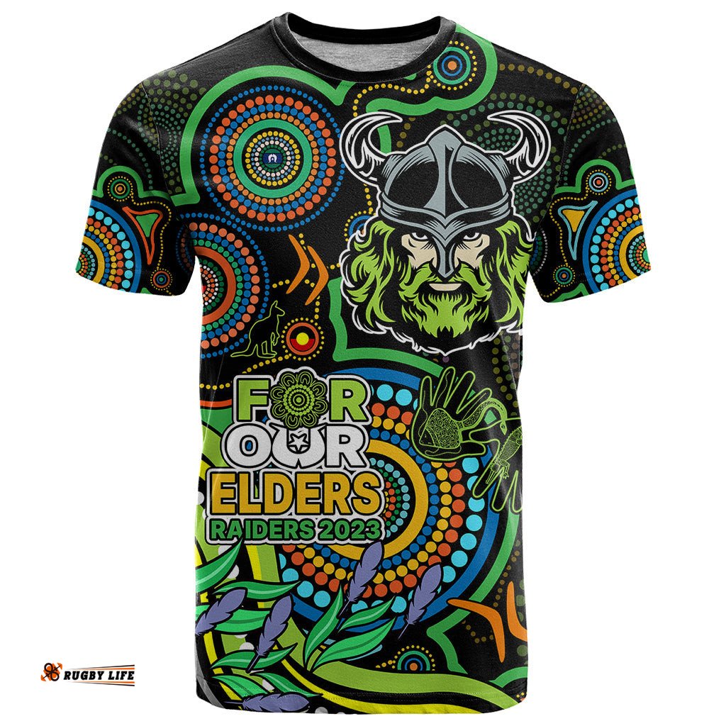 custom raiders rugby aboriginal art t shirt naidoc indigenous tribal