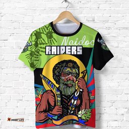 custom personalised raiders naidoc week t shirt canberra indigenous sport special style