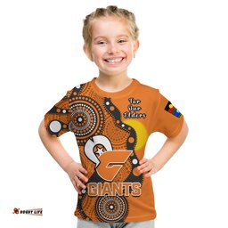 custom text and number gws giants football naidoc 2023 t shirt indigenous for our elders