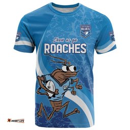 custom nsw cockroaches blues t shirt new south wales origin no1